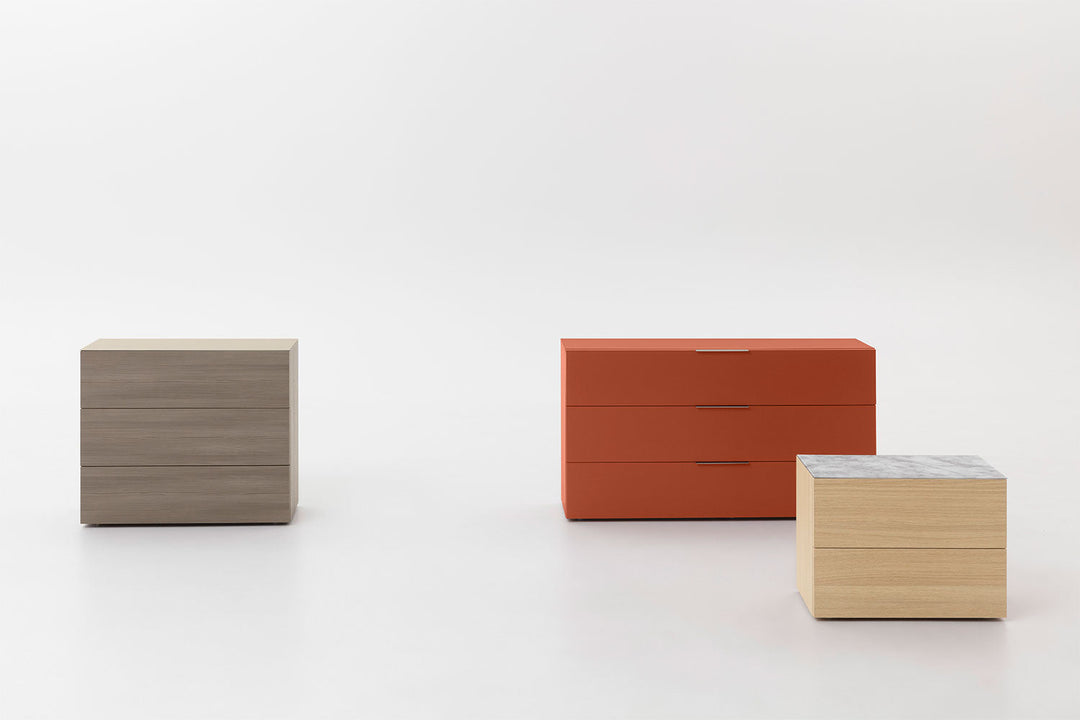 Spazio 2-Drawer Nightstand Nightstands Pianca