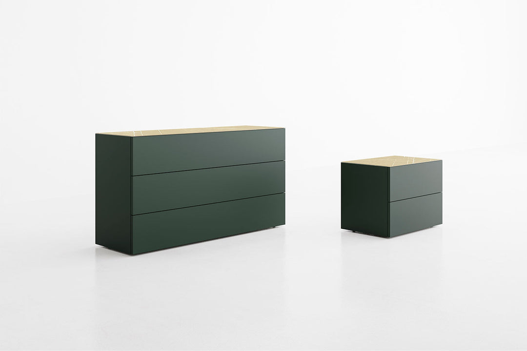 Spazio 3-Drawer Dresser Dressers Pianca