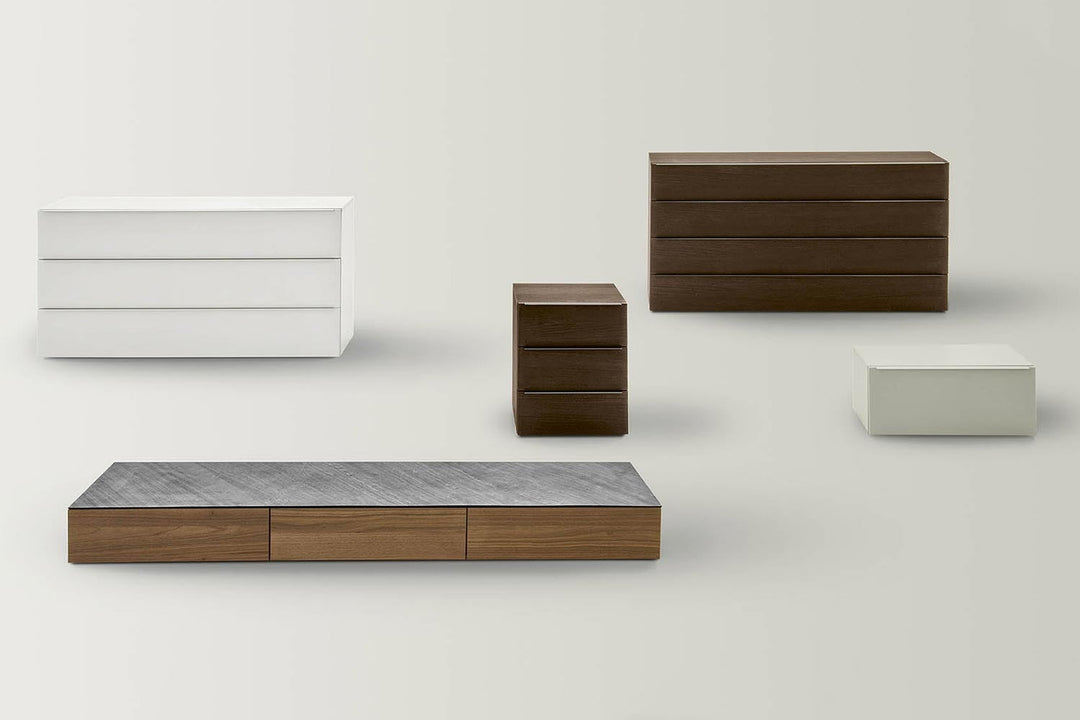 Spazio 3-Drawer Dresser Dressers Pianca