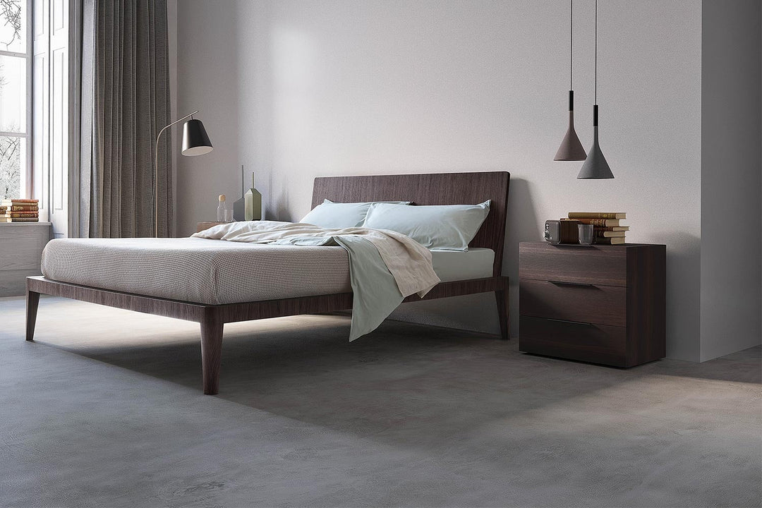 Spazio 3-Drawer Nightstand Nightstands Pianca
