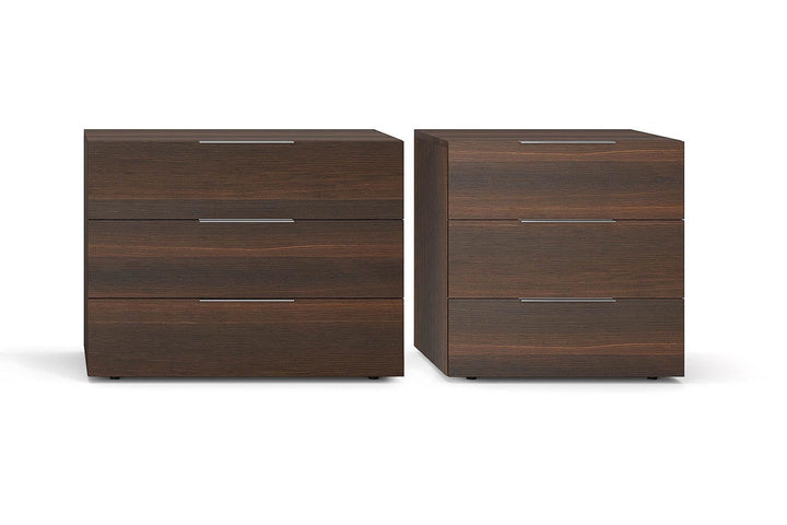 Spazio 3-Drawer Nightstand Nightstands Pianca