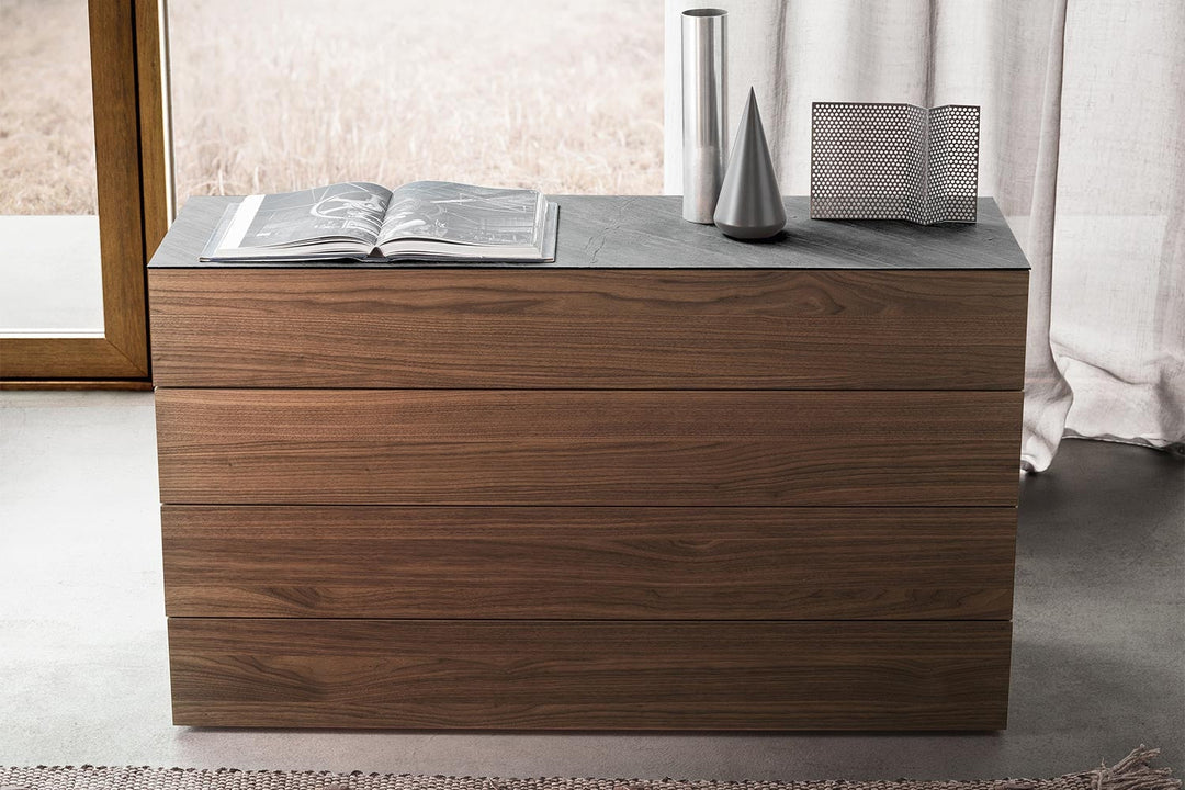 Spazio 4-Drawer Dresser Dressers Pianca