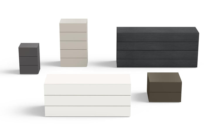 Spazio 4-Drawer Dresser Dressers Pianca