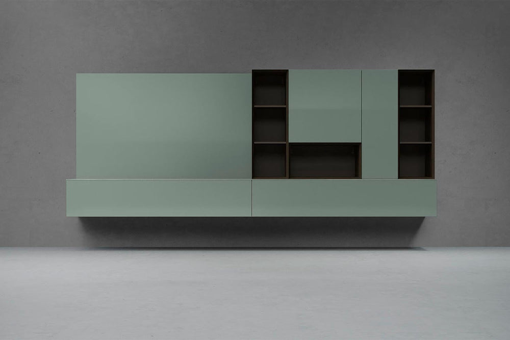 Spazio BOS011 Wall Unit Wall Units Pianca