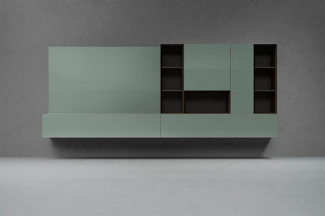 Spazio BOS011 Wall Unit Wall Units Pianca