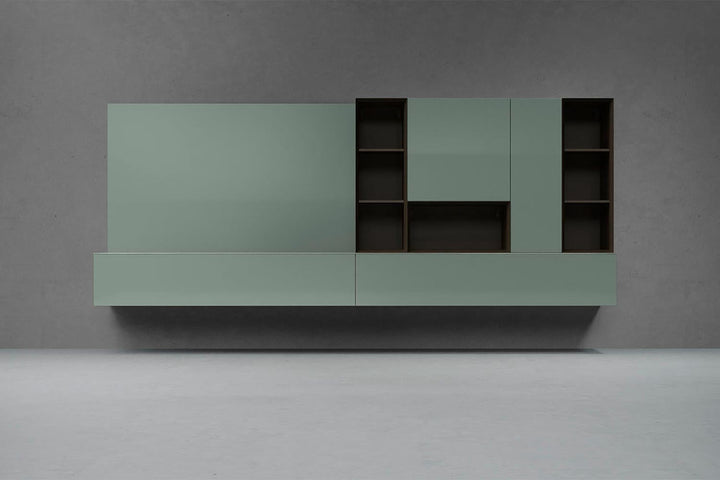 Spazio BOS011 Wall Unit Wall Units Pianca