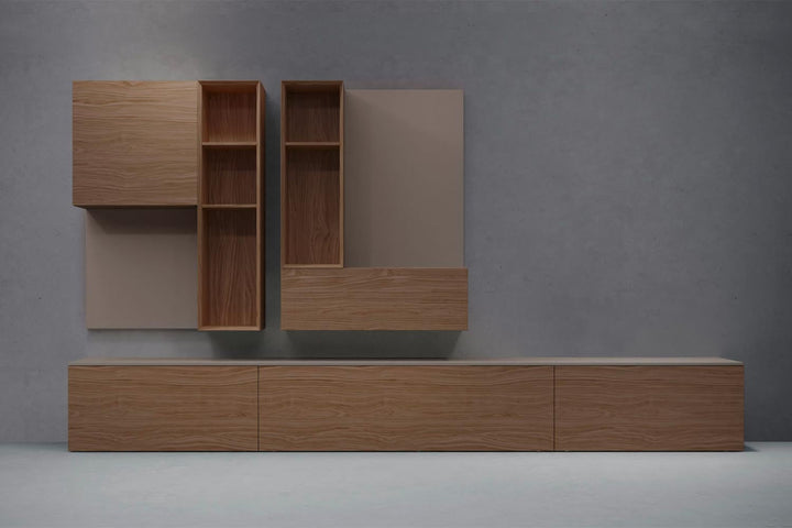 Spazio COS061 Wall Unit Wall Units Pianca