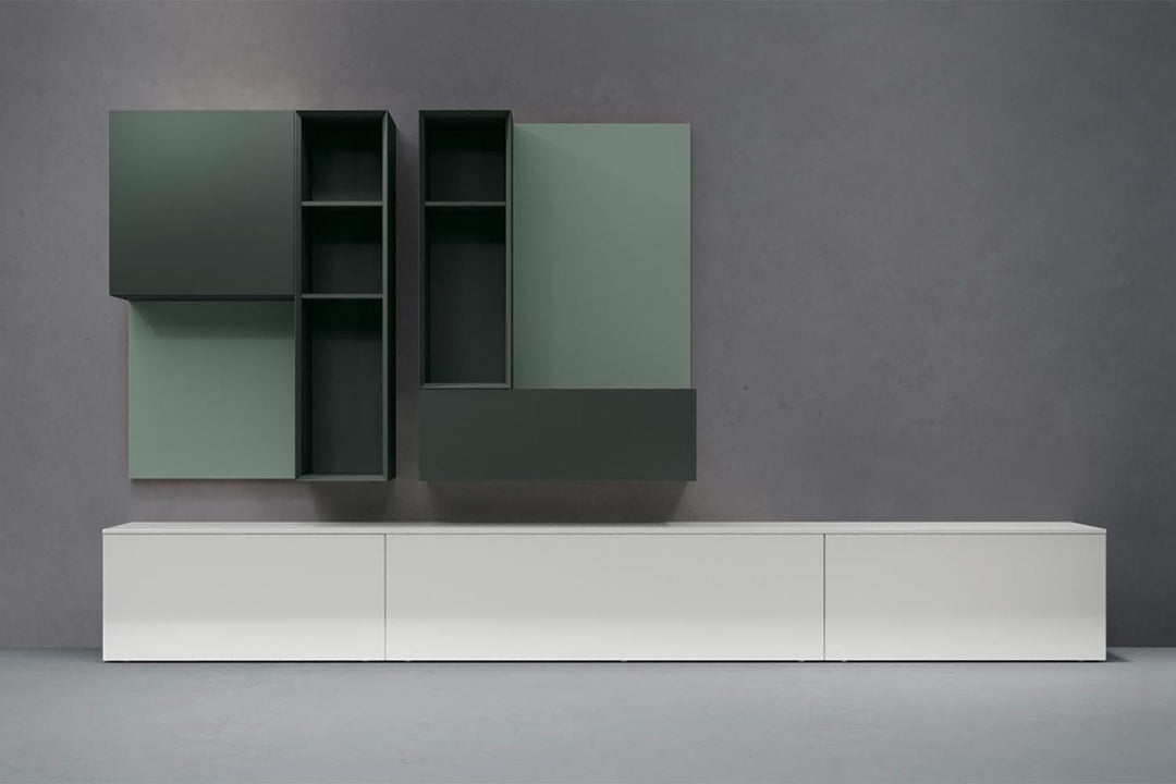 Spazio COS061 Wall Unit Wall Units Pianca