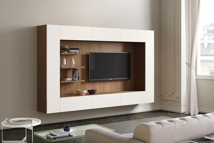 Spazio S18 TV Wall Unit Wall Units Pianca