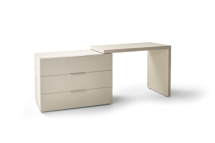 Spazio Small Dresser With Domino Desk Dressers Pianca