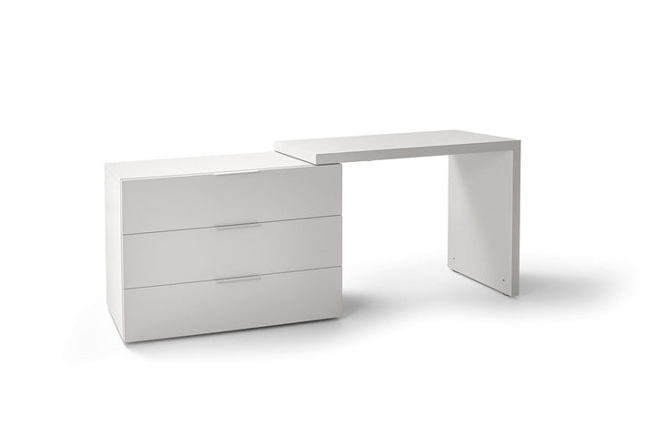Spazio Small Dresser With Domino Desk Dressers Pianca