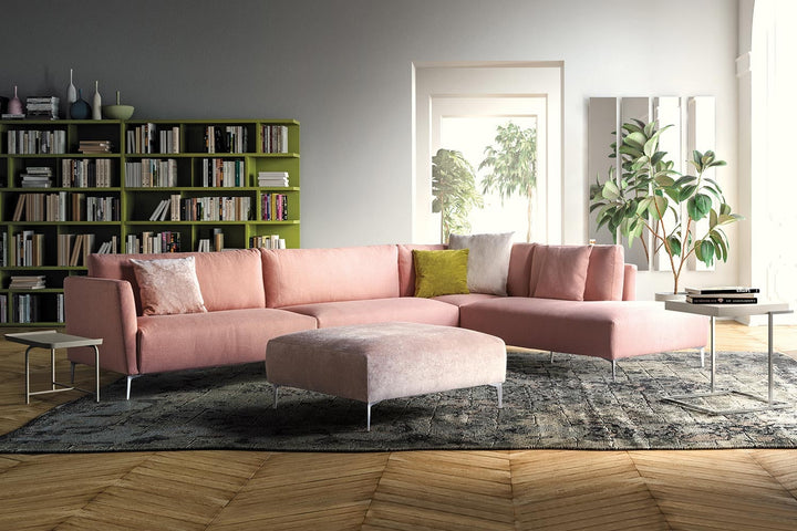 Volo Corner Sectional Sofa with Peninsula Sectionals Pianca