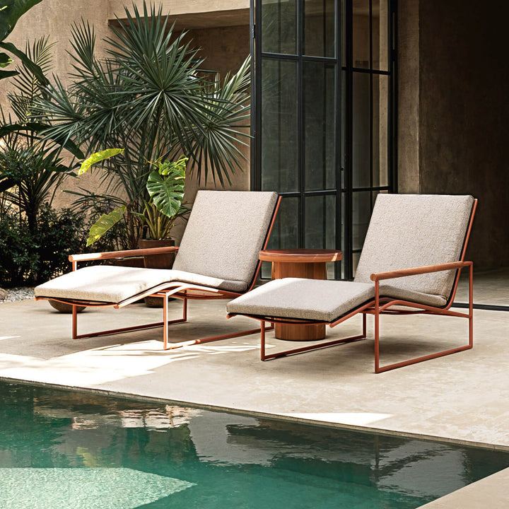Pipe Chaise Lounge Loungers Atmosphera
