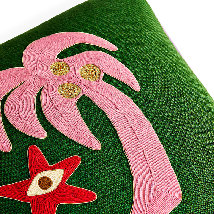 Playa Palm Tree Pillow Jonathan Adler