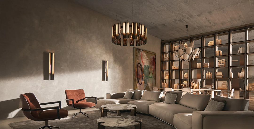 Polaris Steel Chandelier Chandeliers & Suspension Lamps Visionnaire
