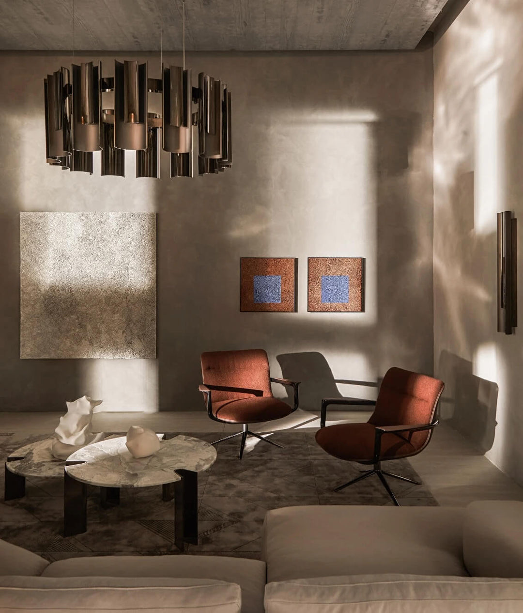 Polaris Steel Chandelier Chandeliers & Suspension Lamps Visionnaire