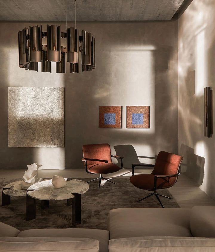 Polaris Steel Chandelier Chandeliers & Suspension Lamps Visionnaire