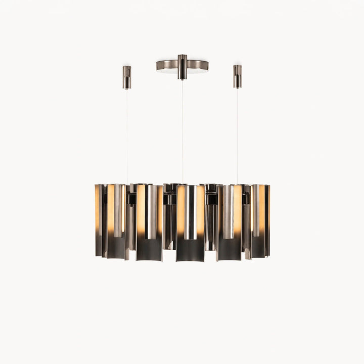 Polaris Steel Chandelier Chandeliers & Suspension Lamps Visionnaire
