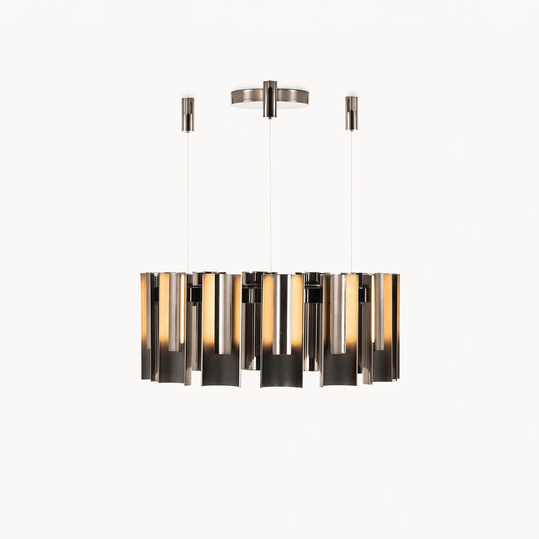 Polaris Steel Chandelier Chandeliers & Suspension Lamps Visionnaire