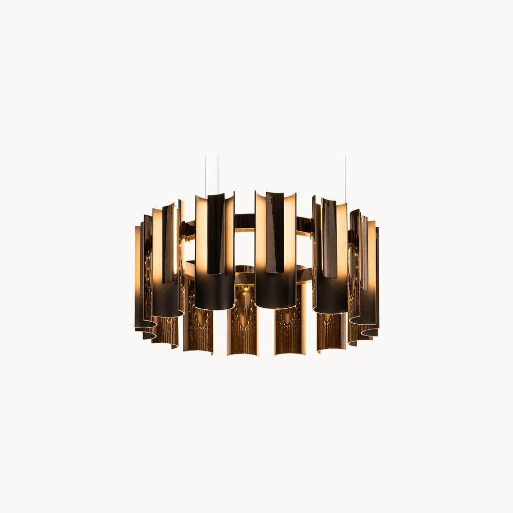 Polaris Steel Chandelier Chandeliers & Suspension Lamps Visionnaire