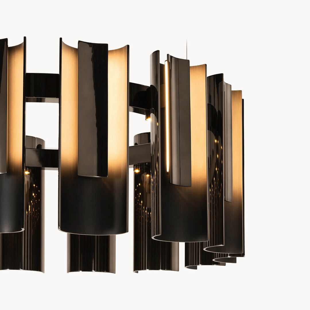 Polaris Steel Chandelier Chandeliers & Suspension Lamps Visionnaire