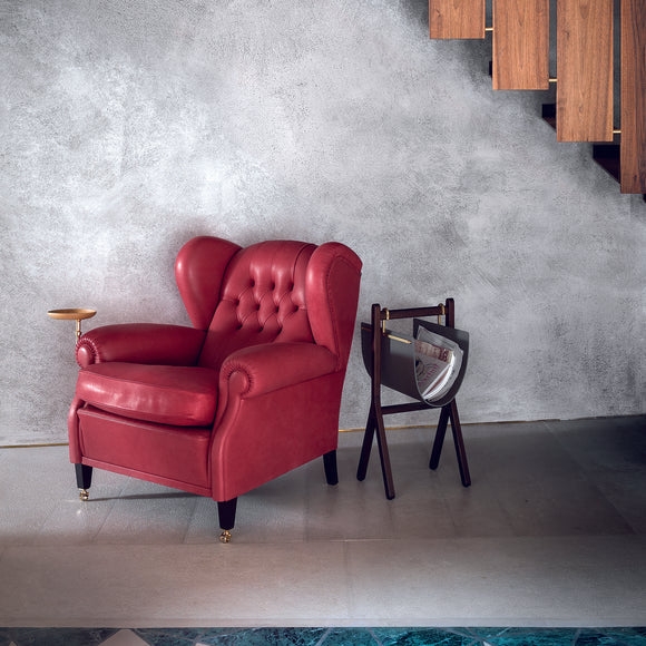 1919 Armchair with Cup Holder Chairs Poltrona Frau