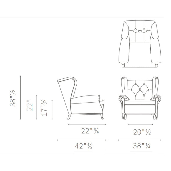 2019 Armchair Chairs Poltrona Frau