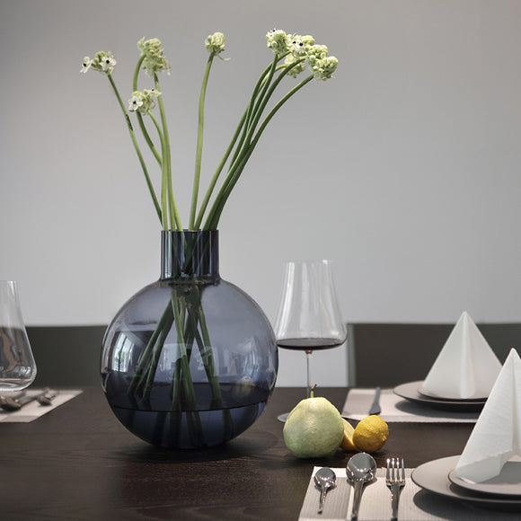 Blue Pallo Vase Vases Poltrona Frau