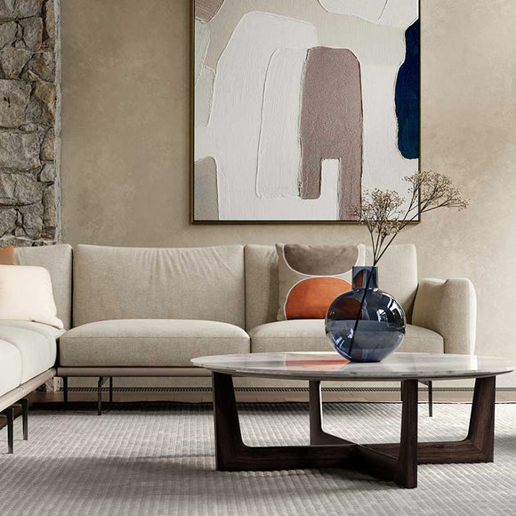 Blue Pallo Vase Vases Poltrona Frau