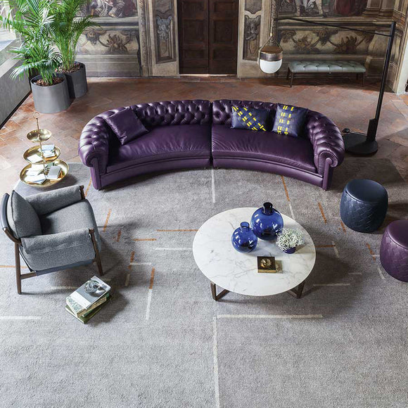 Blue Pallo Vase Vases Poltrona Frau