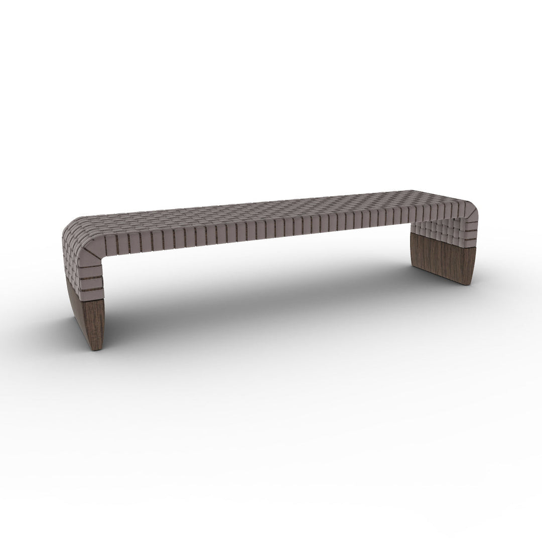 Brera Bench Benches Poltrona Frau Saddle Extra Polvere Leather