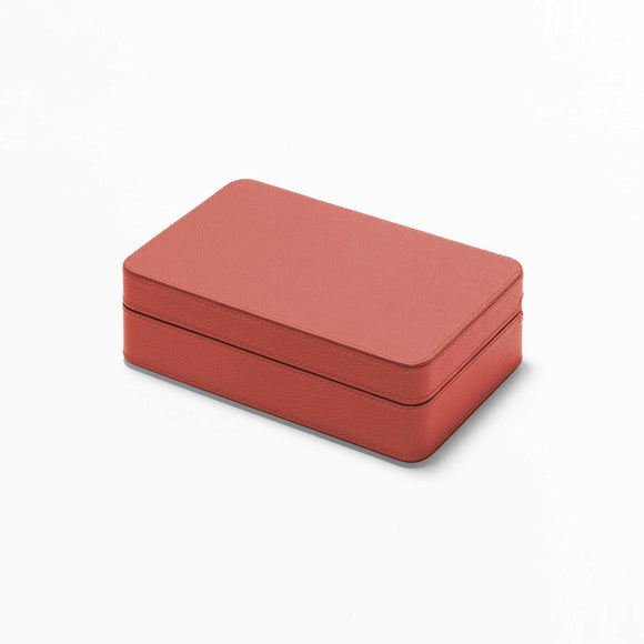 Giobagnara x Poltrona Frau Leather Wrapped Card Box Furniture Poltrona Frau