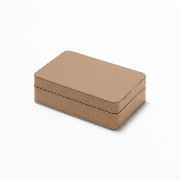 Giobagnara x Poltrona Frau Leather Wrapped Card Box Furniture Poltrona Frau