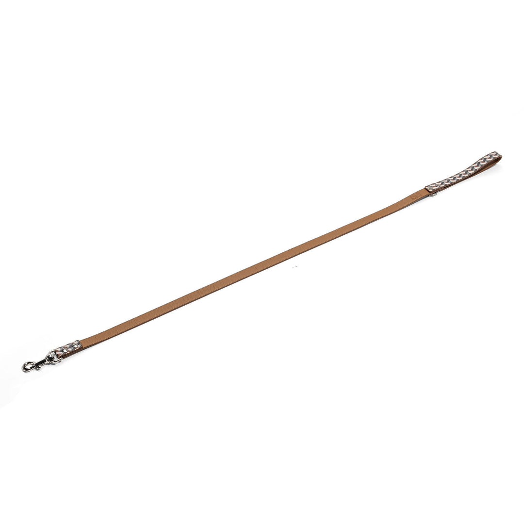 Dog Leash Poltrona Frau Ecru / Camel