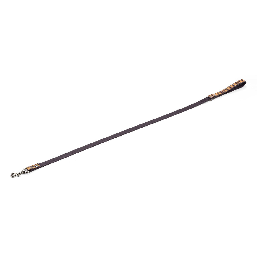 Dog Leash Poltrona Frau Ecru / Purple