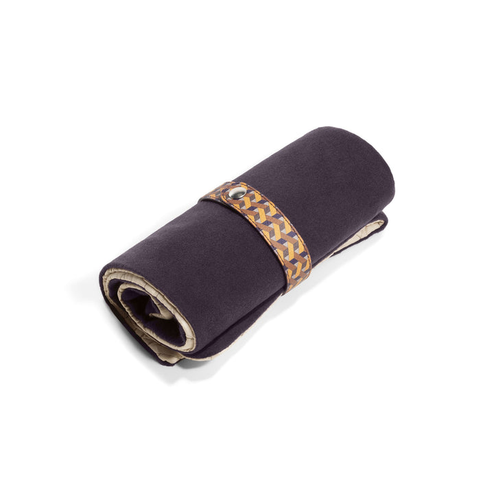 Dog Travel Mat Poltrona Frau Ecru / Purple