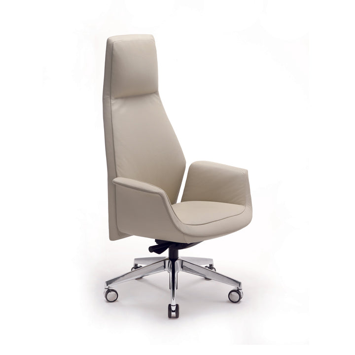 Downtown President Office Armchair Chairs Poltrona Frau SC51 Cream