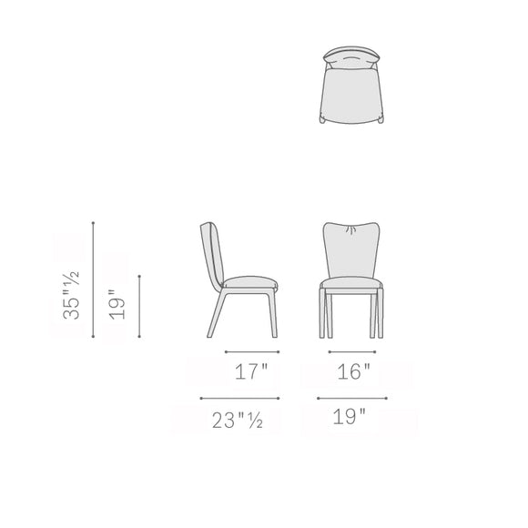 Duo Dining Chair Chairs Poltrona Frau