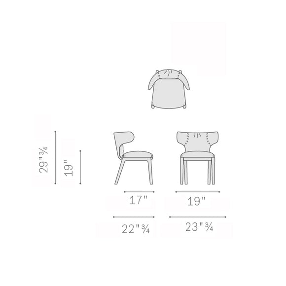 Duo Small Armchair Chairs Poltrona Frau