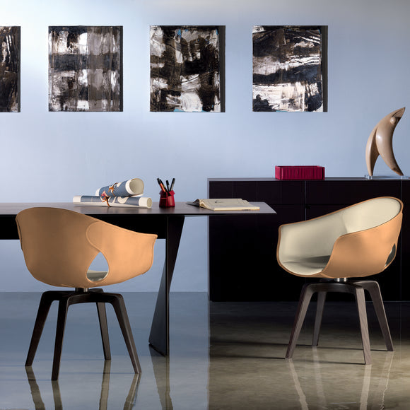 Ginger Swivel Armchair Chairs Poltrona Frau