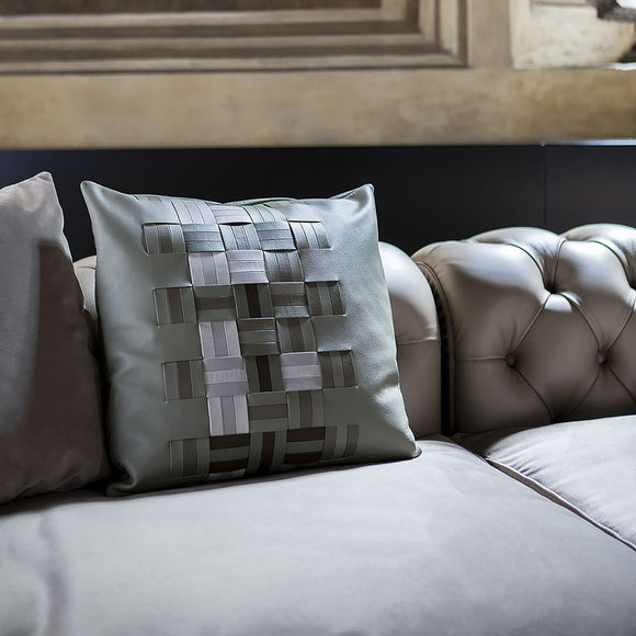 Journey Leather Pillow Throw Pillows Poltrona Frau