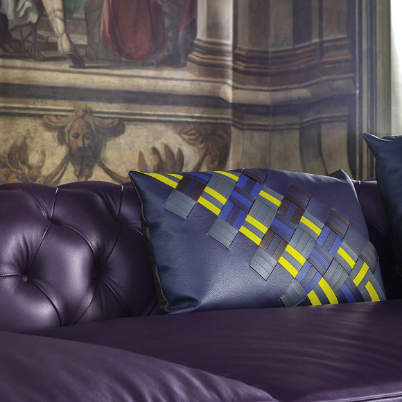 Journey Leather Pillow Throw Pillows Poltrona Frau