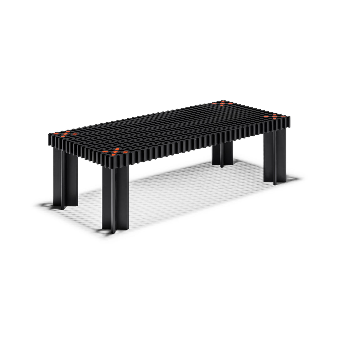 Kyoto Coffee Table Tables Poltrona Frau Black Laquered Rectangular