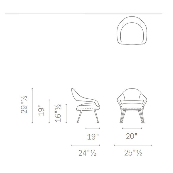 Letizia Armchair Chairs Poltrona Frau
