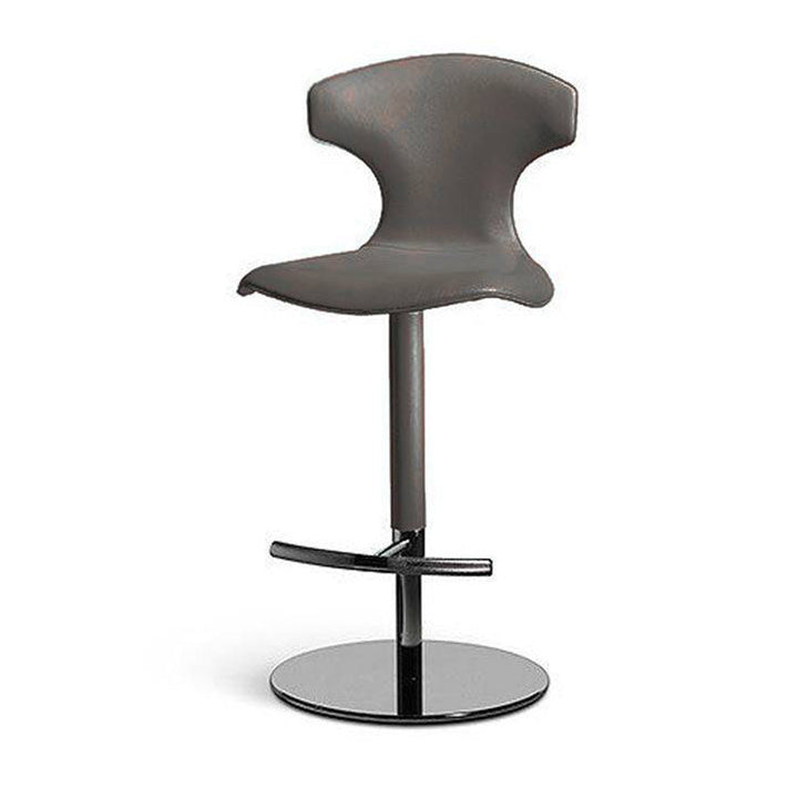 Montera Swivel Adjustable Height Stool Furniture Poltrona Frau SC 28 Seppia