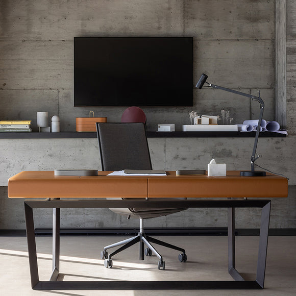 Peek-a-Book Desk Desks Poltrona Frau