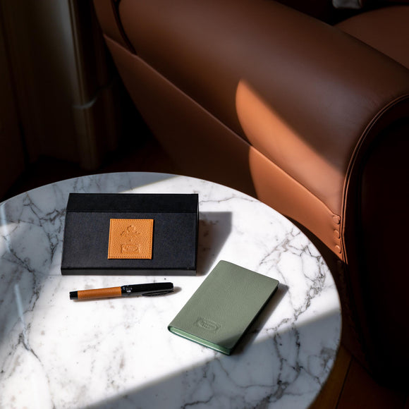 Pineider Leather Notebook Office Furniture Poltrona Frau