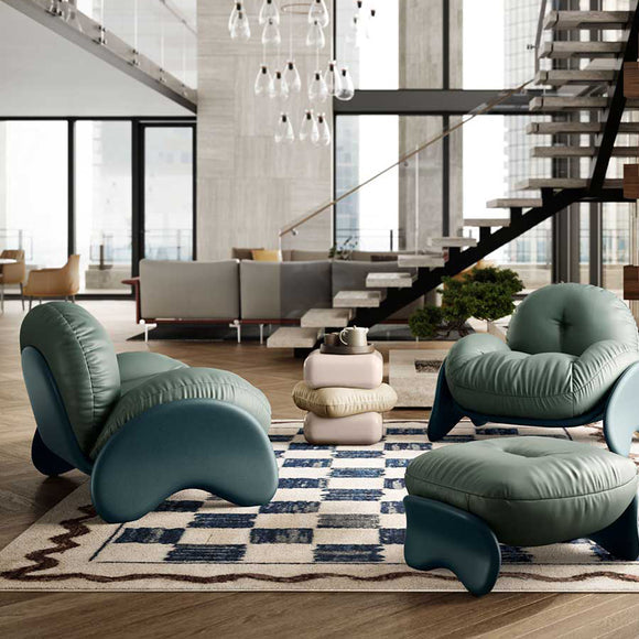Squash Lounge Chair Chairs Poltrona Frau