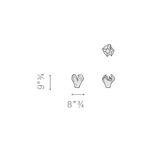 Water Illusion Vase Vases Poltrona Frau