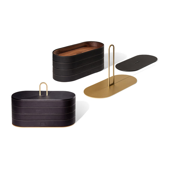Zhuang Stackable Case Bathroom Accessories Poltrona Frau